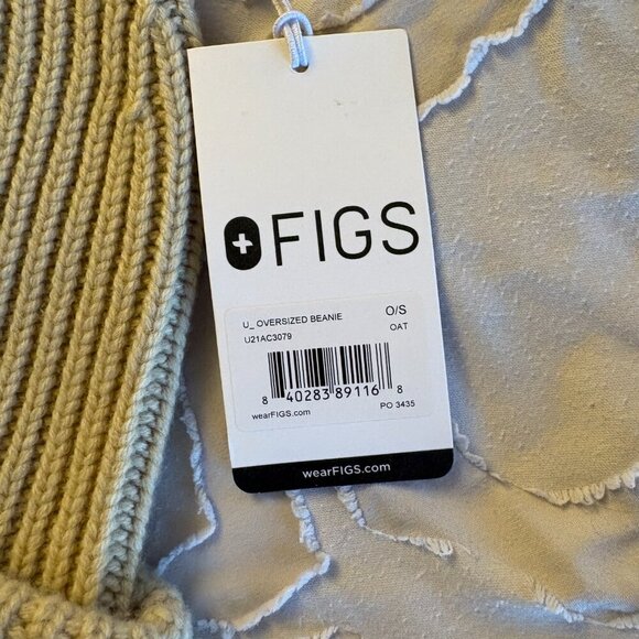 NWT Figs Oversized Logo Beanie - Picture 4 of 7